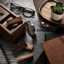 Load image into Gallery viewer, Lorus watch - Mens Brwon leather Chronograph
