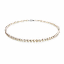 Load image into Gallery viewer, Jersey Pearl Signature 18 inch Graduated Cultured Pearl Necklace
