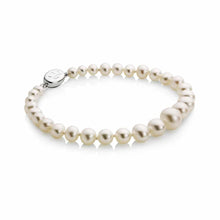 Load image into Gallery viewer, Jersey Pearl Signature Graduated Cultured Pearl Bracelet
