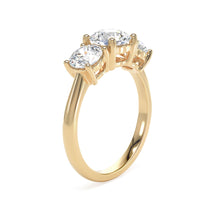 Load image into Gallery viewer, 18ct Yellow Gold Trilogy Lab Grown Diamond Ring - 2.90ct
