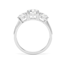 Load image into Gallery viewer, Platinum Lab Grown Diamond Trilogy Ring - 2.00ct
