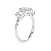 Load image into Gallery viewer, Platinum Lab Grown Diamond Trilogy Ring - 2.00ct
