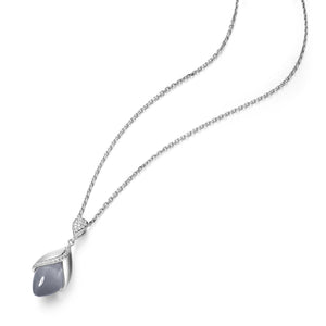 Fei Liu Magnolia Pendant - Grey