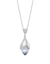 Load image into Gallery viewer, Fei Liu Magnolia Pendant - Grey
