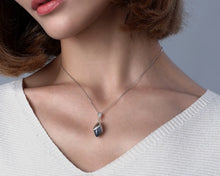 Load image into Gallery viewer, Fei Liu Magnolia Pendant - Grey
