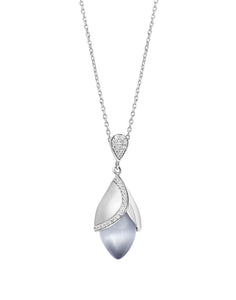 Fei Liu Magnolia Pendant - Grey