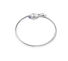 Load image into Gallery viewer, Fei Liu Magnolia Bangle - Grey
