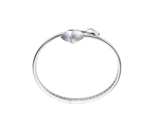 Fei Liu Magnolia Bangle - Grey