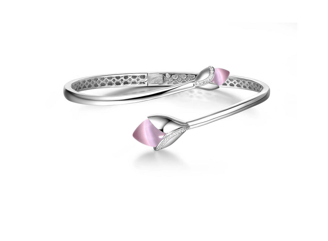 Fei Liu Magnolia Bangle - Pink