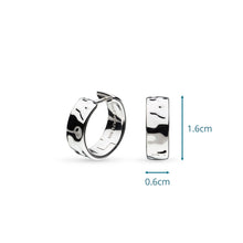 Load image into Gallery viewer, Kit Heath Mirage Reflect Wide Hinged Hoop Earrings
