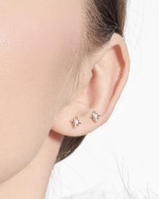 Load image into Gallery viewer, Kit Heath Celeste North Star RP/ GP Stud Earrings
