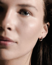 Load image into Gallery viewer, Kit Heath Glint Geo Hoop Earrings
