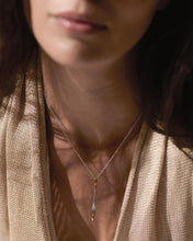 Load image into Gallery viewer, Kit Heath Glint Golden Two-Tone Lariat Style Necklace
