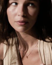 Load image into Gallery viewer, Kit Heath Glint Golden Mini Necklace
