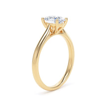 Load image into Gallery viewer, 18ct Yellow Gold Oval Lab Grown Diamond Ring - 1.50ct
