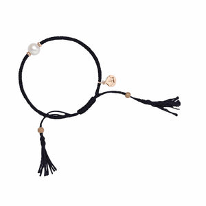 Jersey Pearl Tassel Bracelet