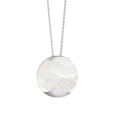 Load image into Gallery viewer, Jersey Pearl Dune Large Mother of Pearl Necklace
