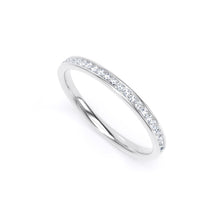 Load image into Gallery viewer, Platinum and Diamond Eternity Ring
