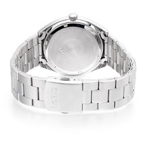 Load image into Gallery viewer, Lorus Gents Stainless Steel Bracelet Watch Red Face Date Square
