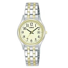 Load image into Gallery viewer, Lorus Watch - Ladies Bi Colour Lumibrite Dial Bracelet
