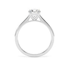 Load image into Gallery viewer, Platinum Round Lab Grown Diamond Ring - 1.00ct
