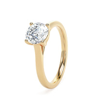 Load image into Gallery viewer, 18ct Yellow Gold Round Lab Grown Diamond Ring - 3.00ct

