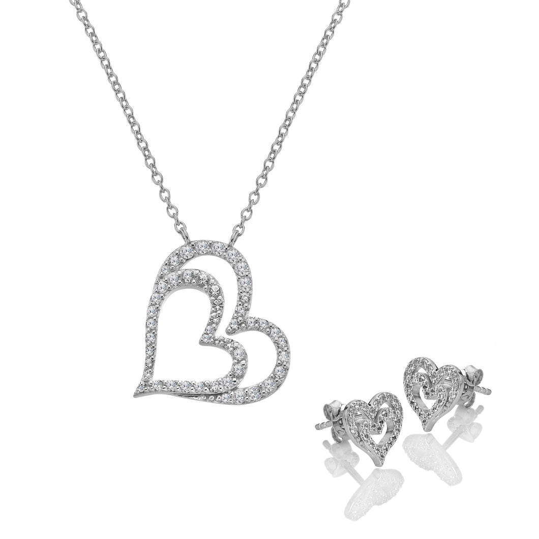 Hot Diamonds Shimmer Heart Gift Set