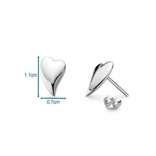 Load image into Gallery viewer, Kit Heath Desire Cherish Heart Stud Earrings
