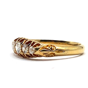 Secondhand Vintage Five Stone Diamond Ring