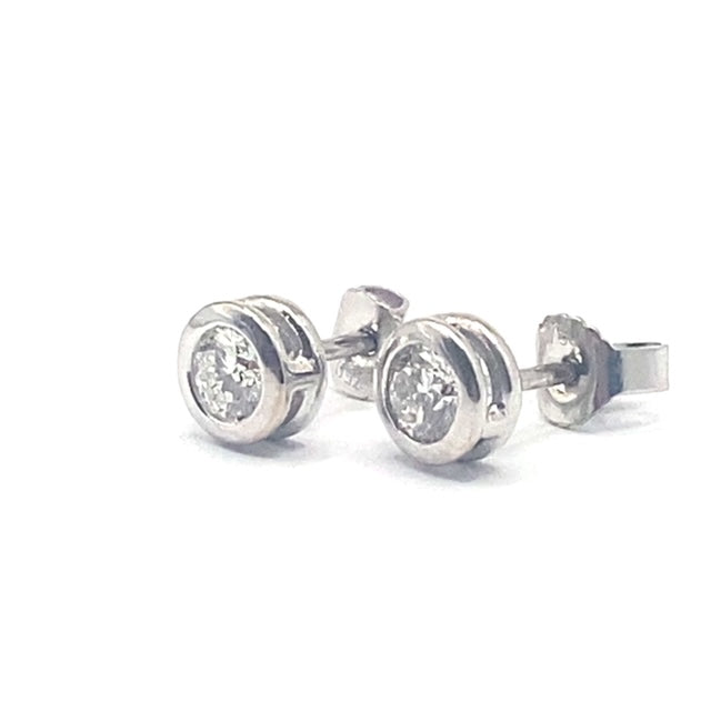 Secondhand Diamond Earrings - 0.70ct