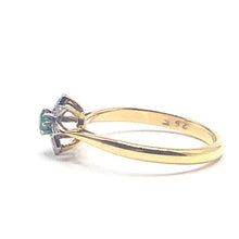 Load image into Gallery viewer, Secondhand Emerald and Diamond Ring
