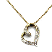 Load image into Gallery viewer, Secondhand Diamond Heart Necklace
