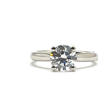 Load image into Gallery viewer, Platinum Lab Grown Diamond Solitaire Ring - 1.56ct
