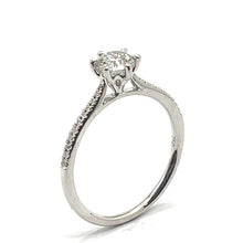 Load image into Gallery viewer, 18ct White Gold Lab Grown Diamond Ring - 0.52ct

