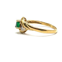 Load image into Gallery viewer, Secondhand Emerald and Diamond Ring
