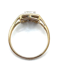 Load image into Gallery viewer, Secondhand Topaz and Diamond Ring
