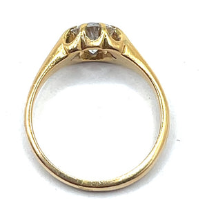 Secondhand Diamond Signet Ring 1.14ct