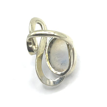 Load image into Gallery viewer, Secondhand 9ct White Gold Moonstone Ring
