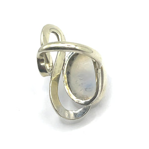 Secondhand 9ct White Gold Moonstone Ring