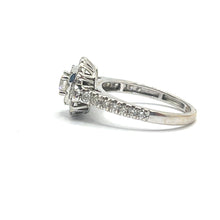 Load image into Gallery viewer, Secondhand Diamond Cushion Halo Ring
