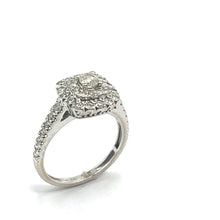 Load image into Gallery viewer, Secondhand Diamond Cushion Halo Ring
