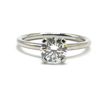 Load image into Gallery viewer, Platinum Lab Grown Diamond Ring - 1.09ct
