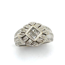 Load image into Gallery viewer, Secondhand Diamond Deco Style Ring
