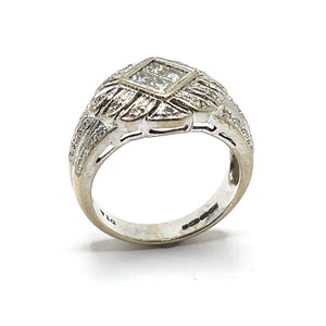 Secondhand Diamond Deco Style Ring