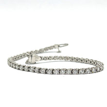 Load image into Gallery viewer, Secondhand Tiffany &#39;Victoria&#39; Platinum Diamond Bracelet
