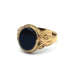 Load image into Gallery viewer, Secondhand Onyx Signet Ring
