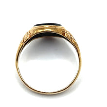 Load image into Gallery viewer, Secondhand Onyx Signet Ring
