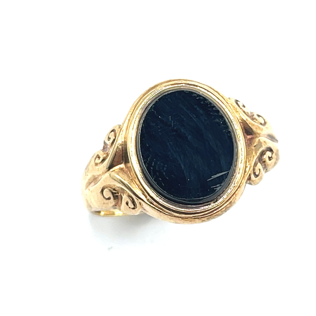 Secondhand Onyx Signet Ring