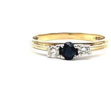 Load image into Gallery viewer, Secondhand Sapphire and Diamond Ring
