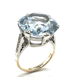 Secondhand Vintage Synthetic Spinel Ring